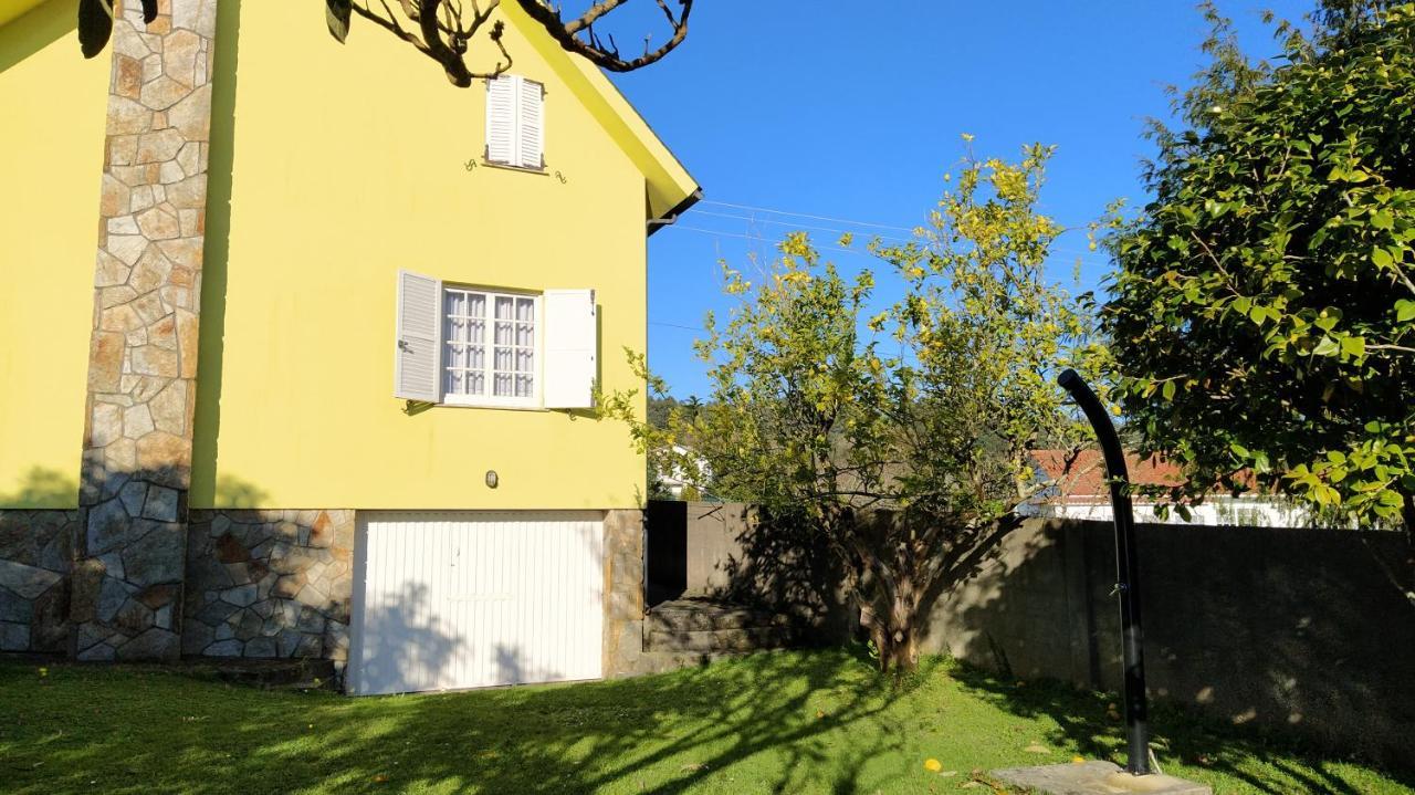 Casa Con Jardin En La Playa De Almieiras Villa Fene Luaran gambar