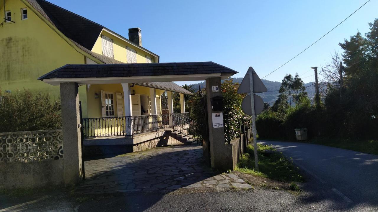 Casa Con Jardin En La Playa De Almieiras Villa Fene Luaran gambar